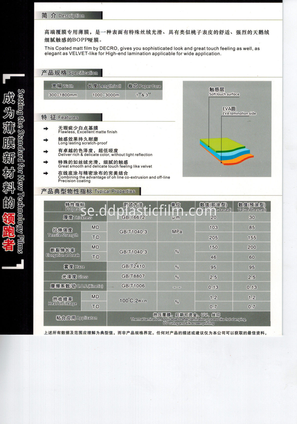 thermal BOPP film 